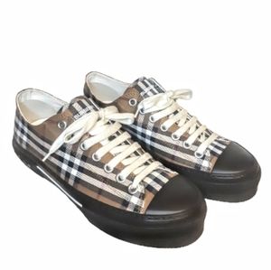 *sold* Burberry Canvas low-top Sneakers Trainers Runners Vintage Check Brown